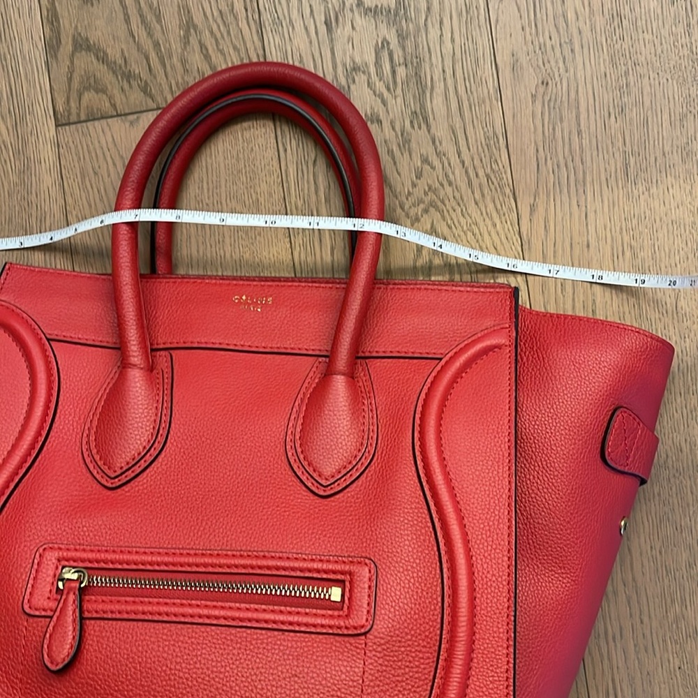 Celine micro red bag - Picture 8 of 13